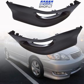 TOYOTA COROLLA priekinio bamperio pažeminimas